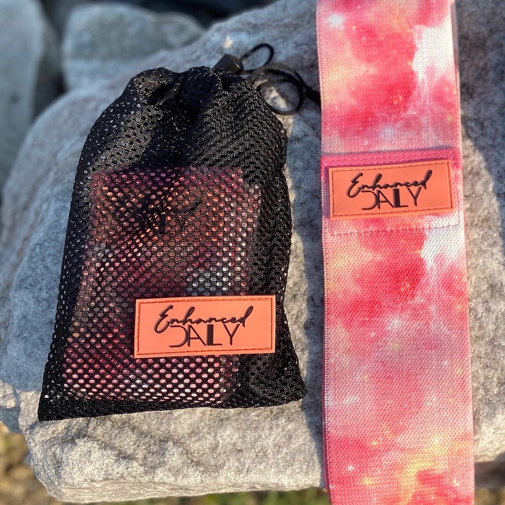 Pink Galaxy Resistance Band